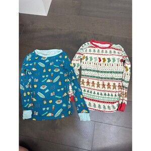 Little Sleepies Surf's Up and Fair Isle Christmas Top Set 5/6